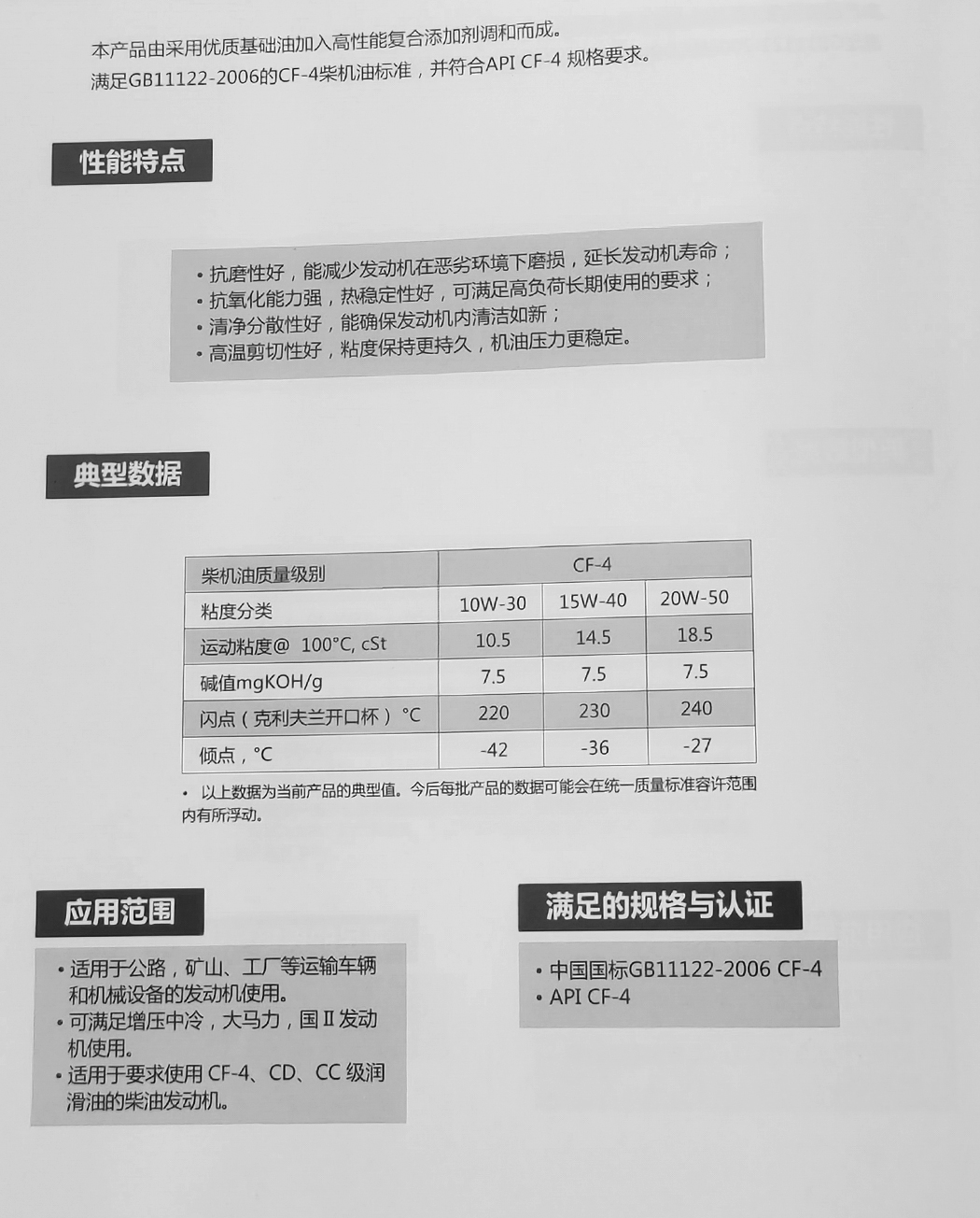 CF-4柴油机油(图1)